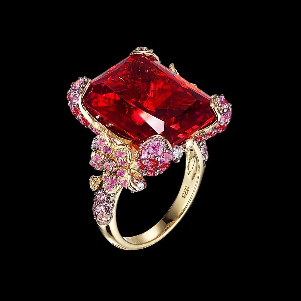 Cinderella Ruby Ring